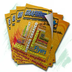 Impresión de flyers personalizados - imprenta online
