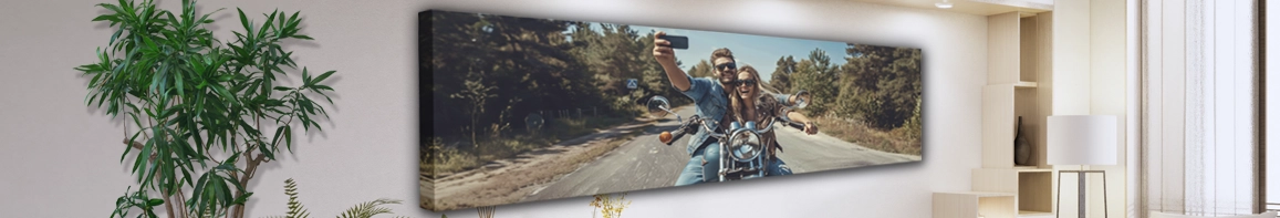 lienzo personalizado con foto impreso en alta calidad listo para colgar